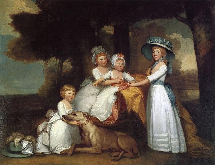 Gilbert Stuart Children of the Second Duke of Northumberland Germany oil painting art